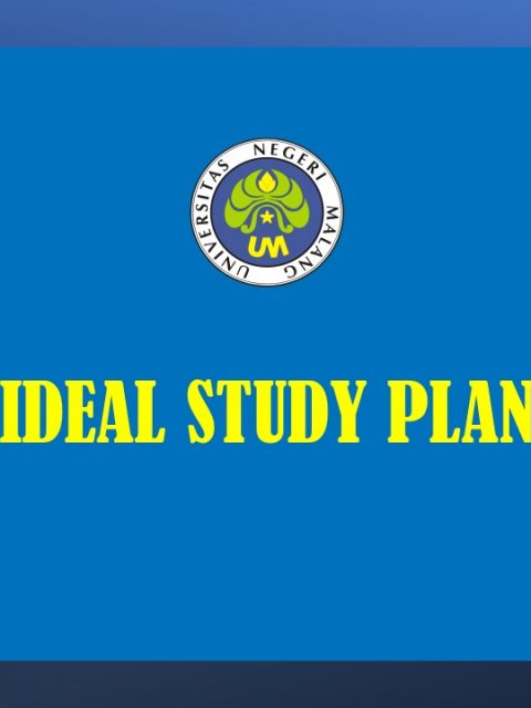 Ideal Study Plan (klik)